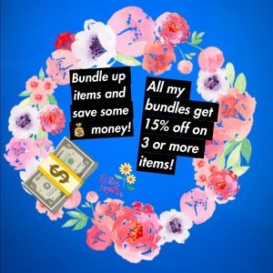 BUNDLE AND SAVE!!